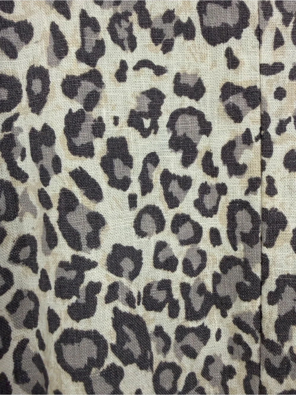 Rachel Zoe Linen Blend Leopard-Print Blazer in White, Lavender and Taupe